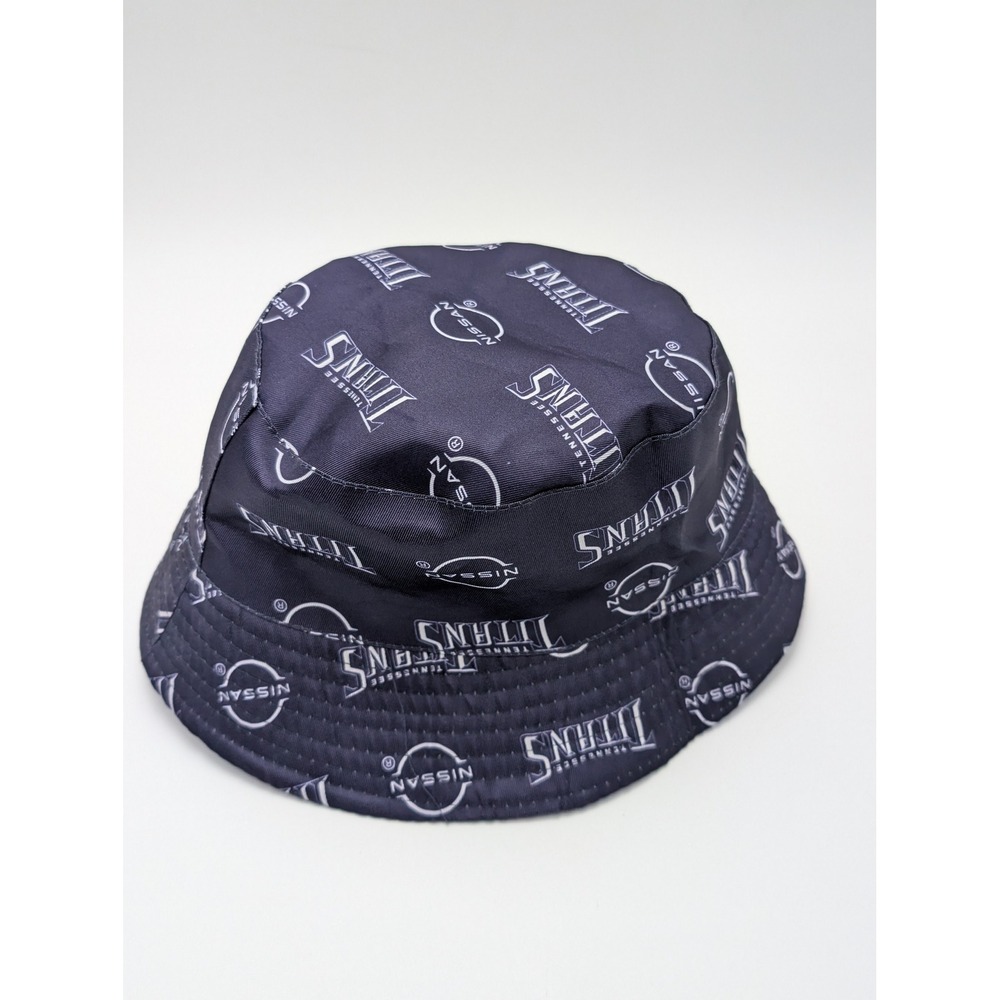 Tennessee Titans Bucket Hat Unisex OS Navy Blue Reversible Nissan NFL‎